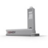 USB-C Port Blocker – WHITE (Key + 4 Locks Included)