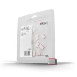 Pack of 10 USB-C Locks – PINK (Key Not Included)