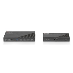 Lindy 70m Cat.6A HDMI 4K60 & Type C HDBaseT 3.0 KVM Extender