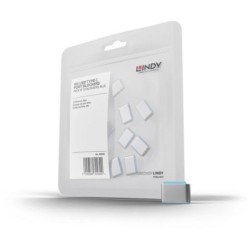 Pack of 10 USB-C Locks – BLUE (Key Not Included)