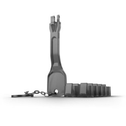 RJ45 Port Blocker - BLACK (Key + 10 Locks Included)