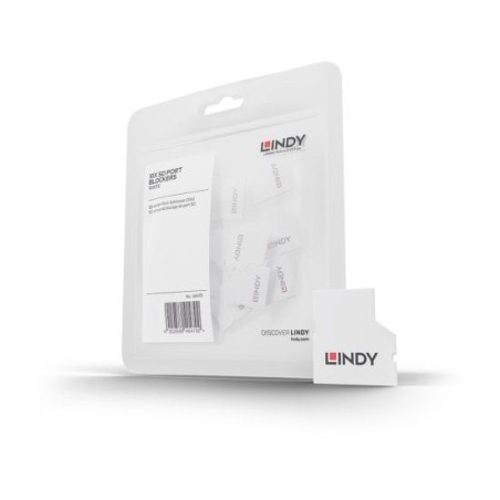 Pack of 10 SD Locks - WHITE (Key Not Included)
