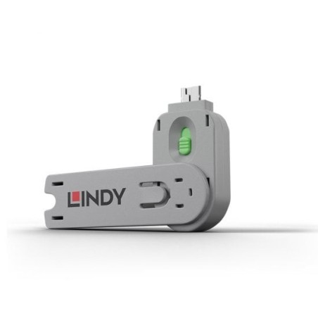 USB-A Port Blocker Key – GREEN (Key Only, Locks Not Included)