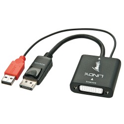 Lindy DVI to DisplayPort Active Converter