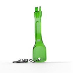 RJ45 Port Blocker Key – GREEN (Key Only, Locks Not Included)