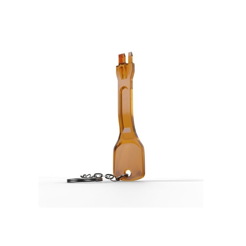 RJ45 Port Blocker Key – ORANGE (Key Only, Locks Not Included)