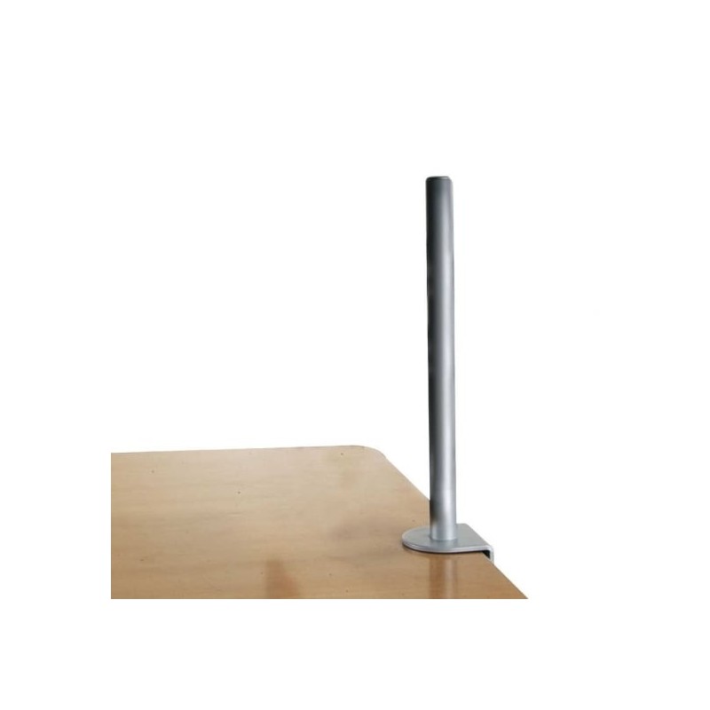 450mm Desk Clamp Pole, Silver 450mm Desk Clamp Pole, Silver