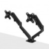 Dual Mount Desktop Gas Spring Arm - Black