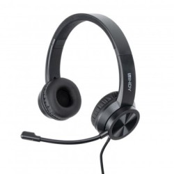 USB-C Office Headset with USB A to C Adapter
