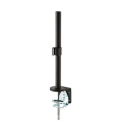 400mm Pole with Desk Clamp, Black