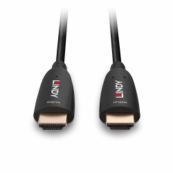 Lindy 100m Fibre Optic Hybrid HDMI 8K60 Cable