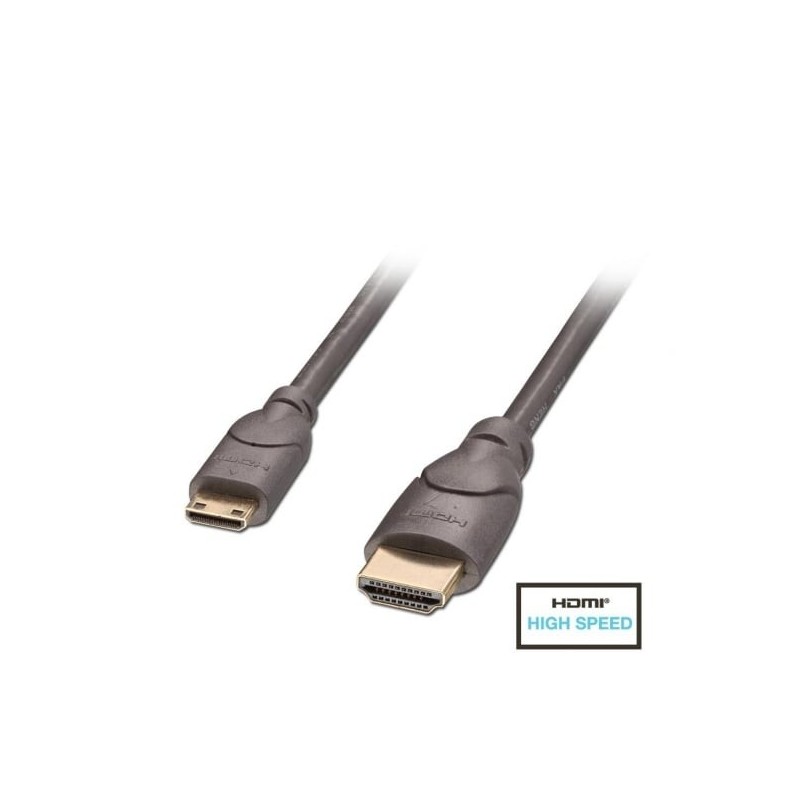 0.5m Premium HDMI to Mini HDMI Cable, Anthra 0.5m Premium HDMI to Mini HDMI Cable, Anthra
