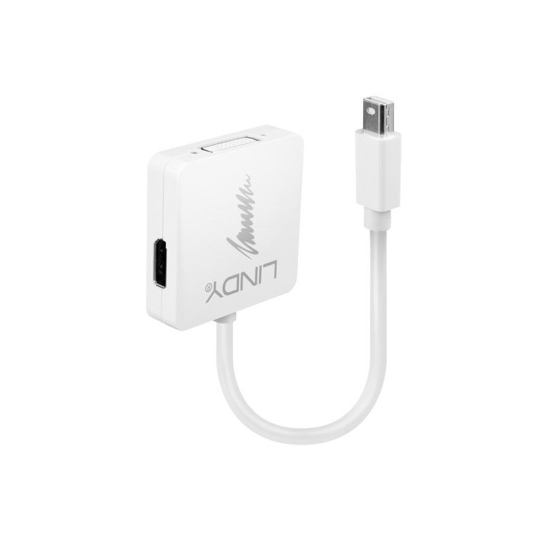Mini DisplayPort 1.2 to DisplayPort 1.2, HDMI 1.4 and DVI Converter Mini DisplayPort 1.2 to DisplayPort 1.2, HDMI 1.4 and DVI Converter