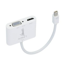 Mini DisplayPort 1.2 to HDMI 1.4 and VGA Converter