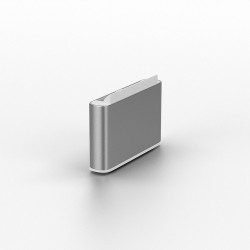 Lindy USB Type C Port Blockers (Without Key) - Pack of 10, White