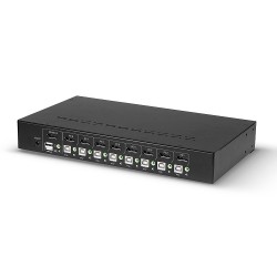Lindy 8 Port DisplayPort 1.2, USB 2.0 and Audio KVM Switch