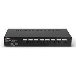 Lindy 8 Port DisplayPort 1.2, USB 2.0 and Audio KVM Switch