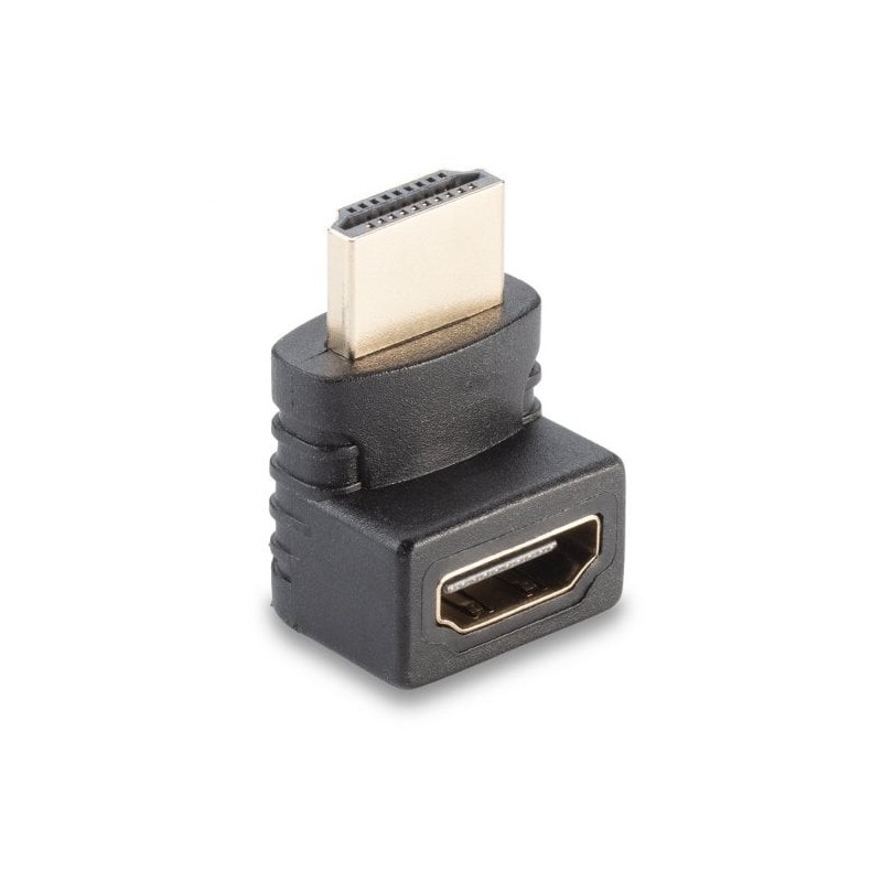 HDMI Female to HDMI Male 90 Degree Right Angle Adapter - Up