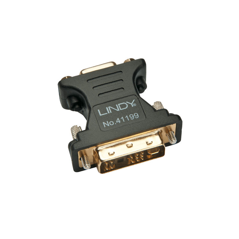 DVI-A Male to VGA Female Adapter, Black DVI-A Male to VGA Female Adapter, Black