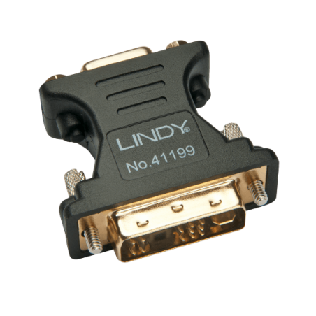 DVI-A Male to VGA Female Adapter, Black