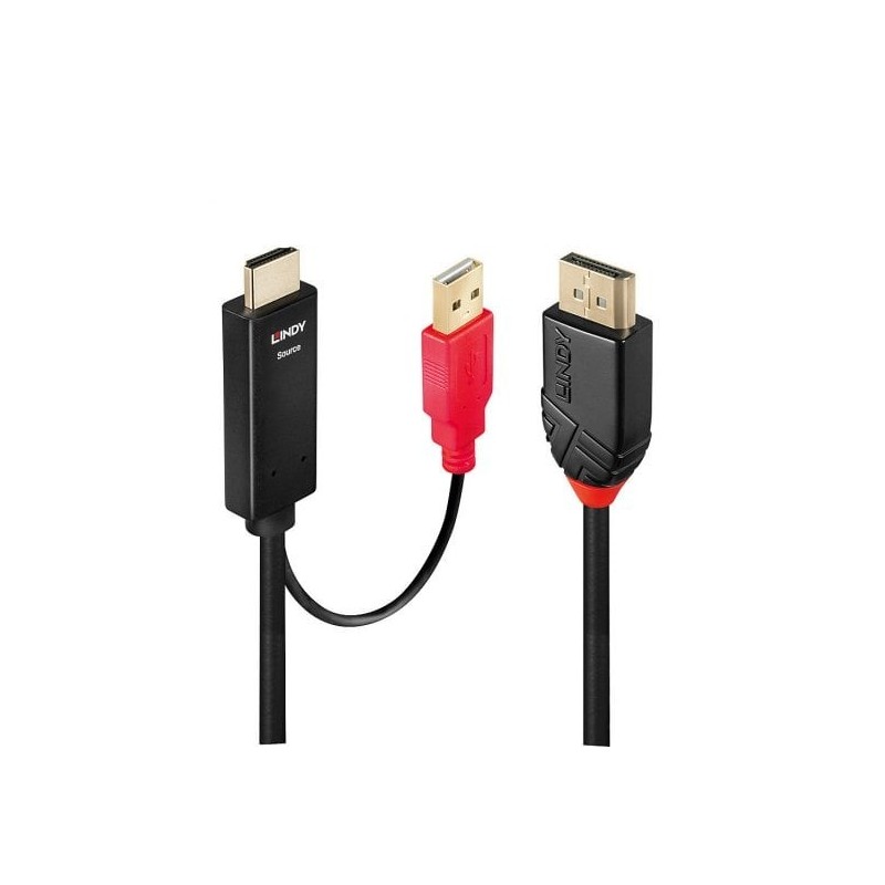 1m Active HDMI to DisplayPort 4k30Hz Adapter Cable 1m Active HDMI to DisplayPort 4k30Hz Adapter Cable