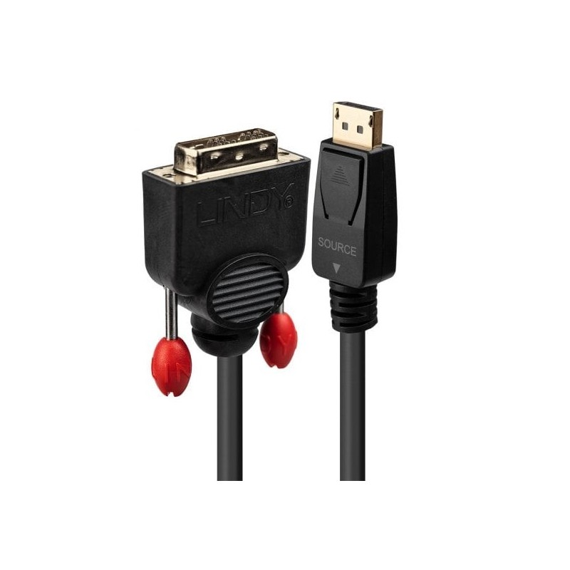 2m DisplayPort to DVI-D Adapter Cable 2m DisplayPort to DVI-D Adapter Cable