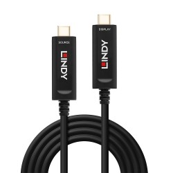 Lindy 5m Fibre Optic Hybrid USB Type C Cable, Audio   Video Only