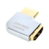 CROMO HDMI Male to HDMI Female 90 Degree Right Angle Adapter - Right