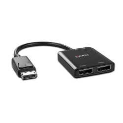 Lindy 38430 interface hub DisplayPort 21600 Mbit s Black