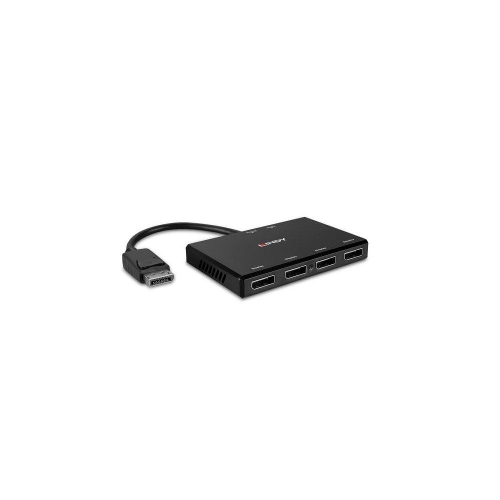 Lindy 4 Port Display Port 1.2 MST Hub