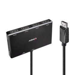 Lindy 4 Port Display Port 1.2 MST Hub