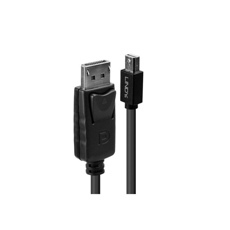 3m Mini DisplayPort Male to DisplayPort Male, Black 3m Mini DisplayPort Male to DisplayPort Male, Black