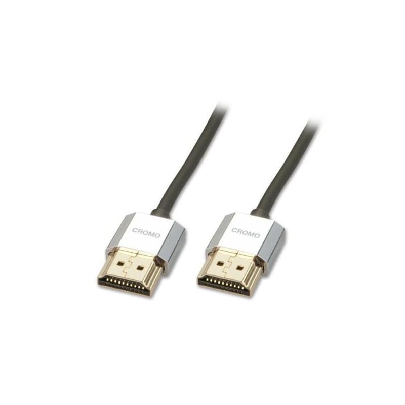 1m CROMO Slim High Speed HDMI Cable with Ethernet 1m CROMO Slim High Speed HDMI Cable with Ethernet
