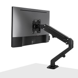 Lindy Single Desktop Gas Arm Display Mount - Black