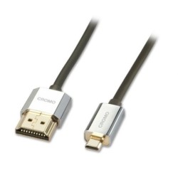 2m CROMO Slim High Speed HDMI to Micro HDMI Cable with Ethernet