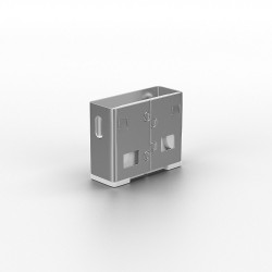 Lindy USB Port Blocker (without key) - Pack of 10, Colour Code  White