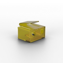 Lindy 20 x RJ-45 Port Blockers (without key) Yellow