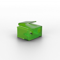 Lindy 20 x RJ-45 Port Blockers (without key), Green