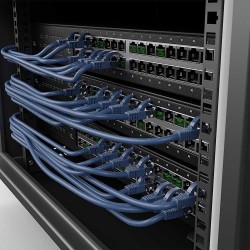 Lindy 20 x RJ-45 Port Blockers (without key), Green