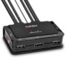 2 Port HDMI 4K30, USB 2.0 and Audio Cable KVM Switch