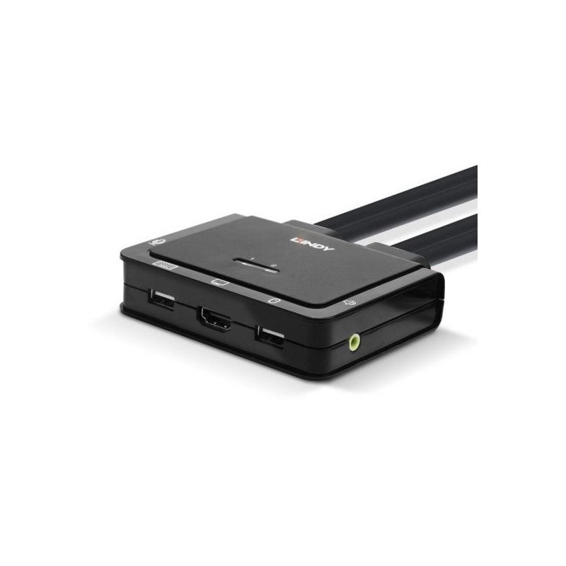 2 Port HDMI 18G, USB Type C, USB 2.0 and Audio Cable KVM Switch 2 Port HDMI 18G, USB Type C, USB 2.0 and Audio Cable KVM Switch