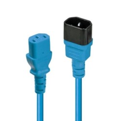 0.5m IEC C13 Extension Cable, Blue