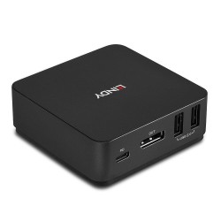 Lindy 2 Port Type C, DisplayPort 1.2 KVM Switch