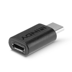 Lindy USB 2.0 Type C to Micro-B Adapter