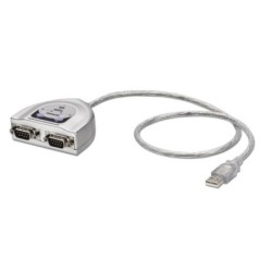 USB to 2 Port Serial Converter