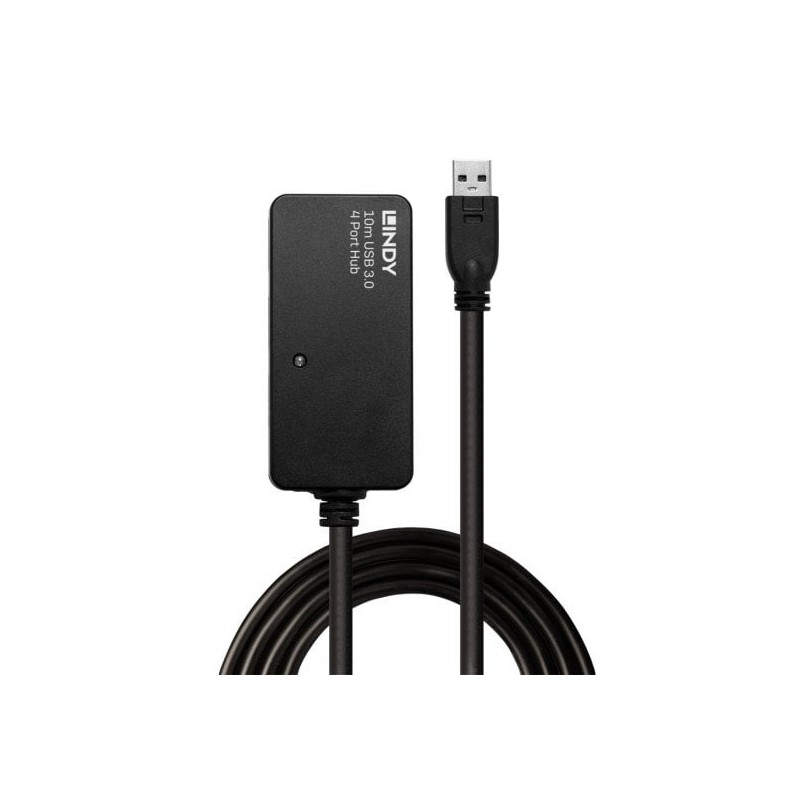 10m USB 3.0 Active Extension Pro 4 Port Hub 10m USB 3.0 Active Extension Pro 4 Port Hub