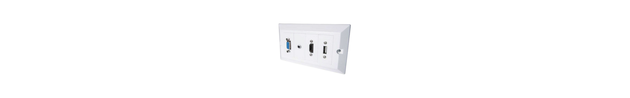 Modular AV Faceplates