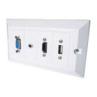 Modular AV Faceplates